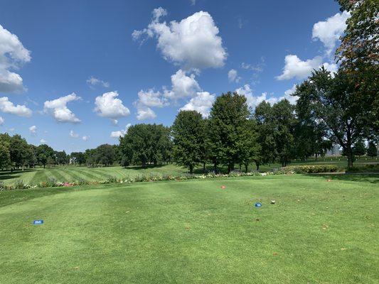 Hole 1 tee box