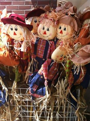 Scarecrows for the summer!