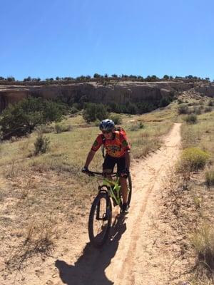 Sweet Fruita single track at Kokapelli loops