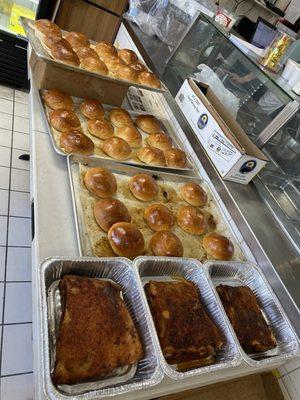 Baked Manapua and roast pork