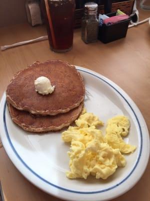 Harvest grain and nut pancakes