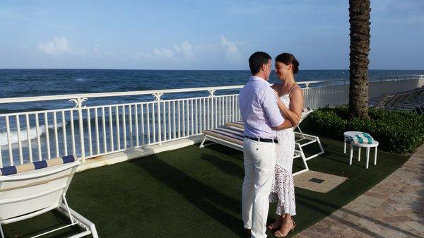 Congratulations Rett & Kate! Married at Eau Palm Beach hotel 100 S Ocean Blvd Manalapan, FL 33462 June 21, 2017.