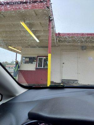 They even have a drive-up window.