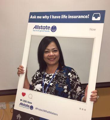 Ask me why I have life insurance!