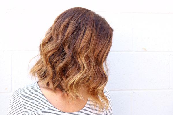 Balayage and Haircut by Rachel