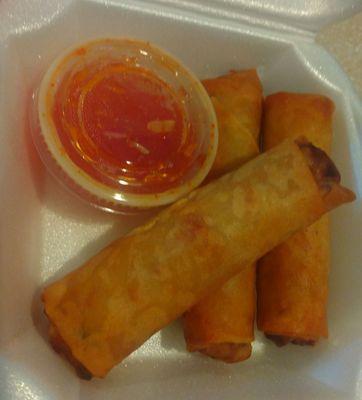 Veggie spring rolls