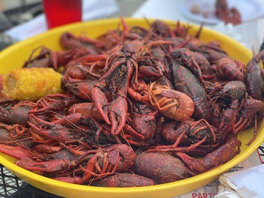 5 pounds crawfish