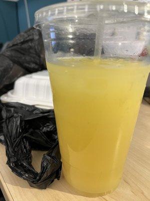 Pineapple ginger tea