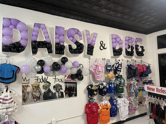 Your dog's favorite clothing and accessories BARKtique!