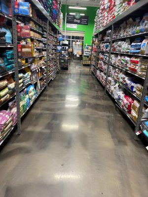 Clean aisles