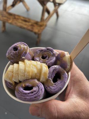 Rolled ice cream