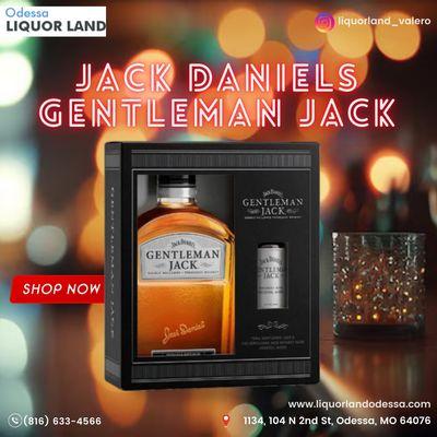 Gentleman Jack by Jack Daniel's is now available at Valero Odessa Liquor and Food Mart in Odessa, MO.