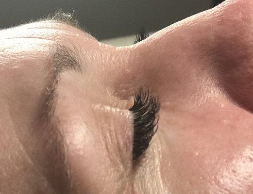 Eyelash extensions at The LASHatory in Waldorf MD