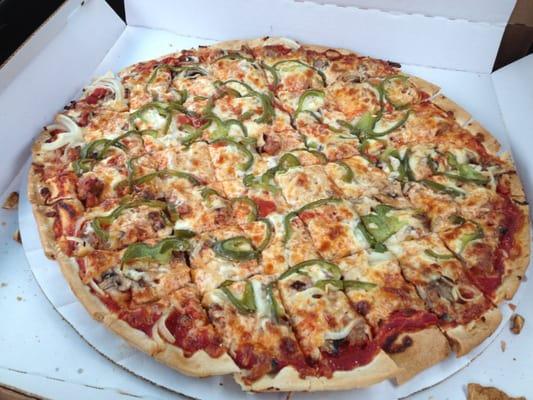 Ultra Thin Crust Pizza