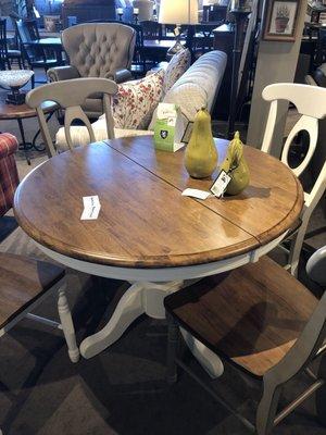 Beautiful all wood round table