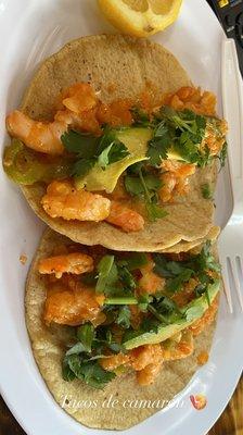 Tacos De Camarón/ Shrimp Tacos