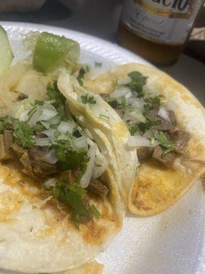 Tacos de lengua