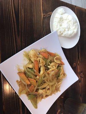 Curry Chicken Stir Fry