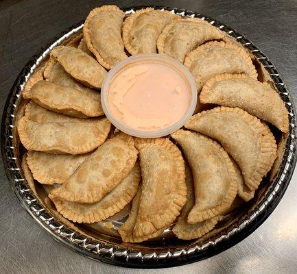 Large empanada platter