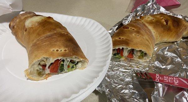 Veggie Stromboli