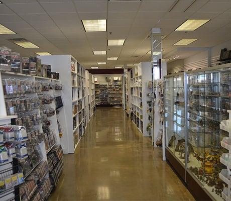 We work hard to have the best selection of board games and miniature games in the KC area.