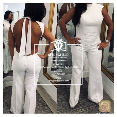 Summer, we already miss you! Jumpsuit like these custom design by us.