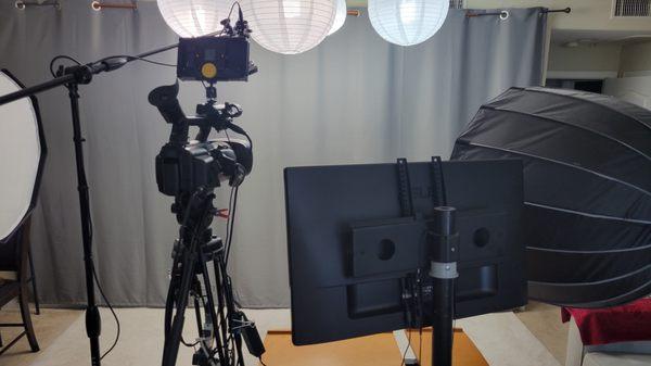 Exceptional lighting and sound. You'll love your self-tape!