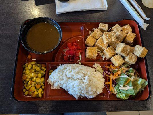 27. Crispy Tofu Curry Rice