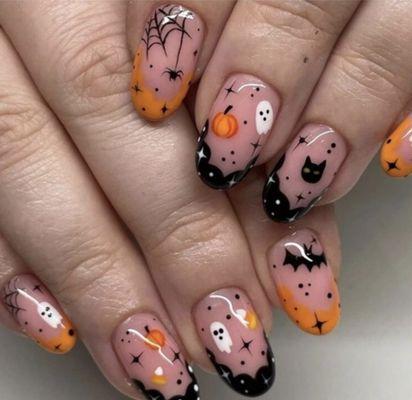 Halloween nails