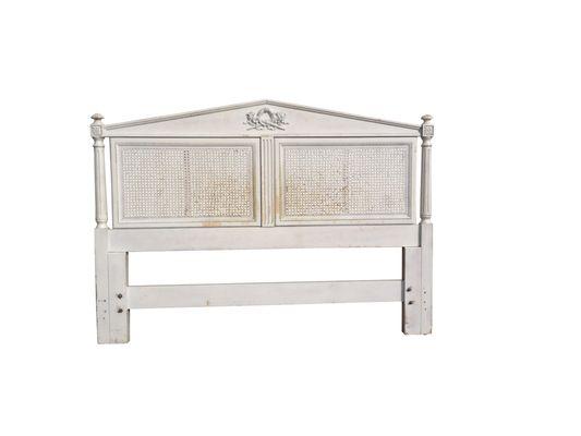 Vintage full size French style headboard.