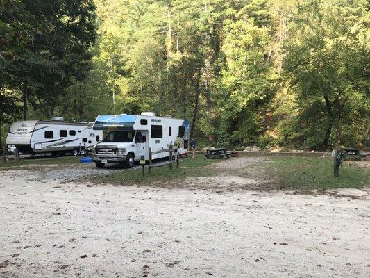 30' at River falls at the Gorge in Georgia