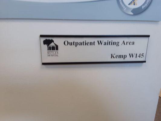 Outpatient Waiting Room