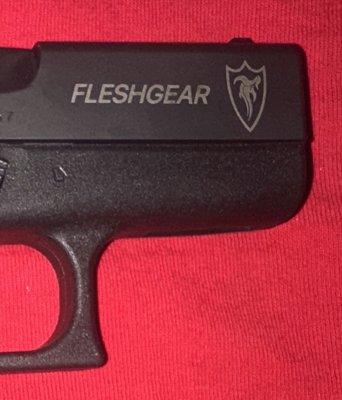 Engraved Glock...