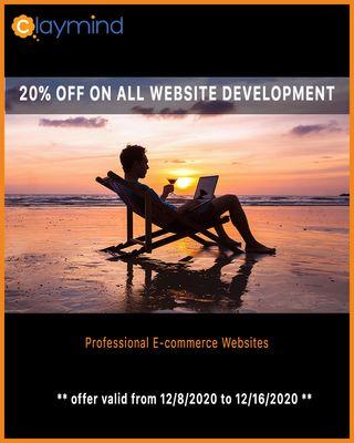 20% discount on all websites