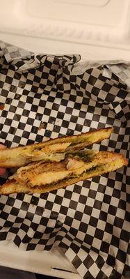 Charm City "Panini" very bad and on stale white bread