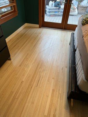 Hardwood floors refinish