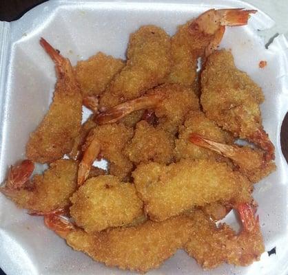 Basket of Fried Shrimp YUM