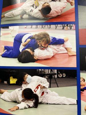 That is my little girl at Silicon Valley Judo!