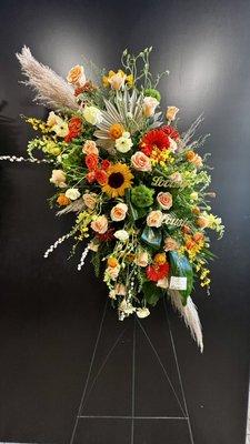 When your customer wants a non traditional tribute for a loved one they call Lisa at central florist!