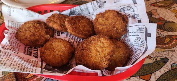 These were kickin'!!! Fried, green tomatoes. So many too!!