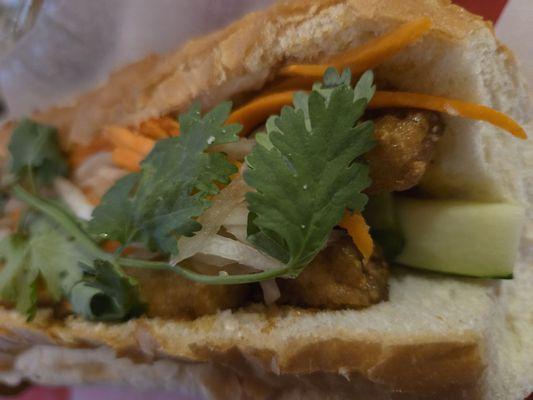 Fried Tofu Banh Mi