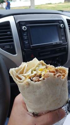 Asada burrito