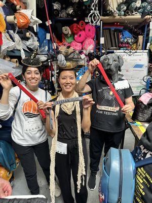 DIY workshop for stethoscope covers Halloween themed for the veterinarian industry.