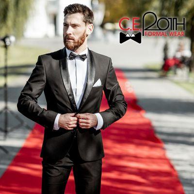 tuxedo rentals, sales, menswear sales, tailoring, and dry-cleaning.