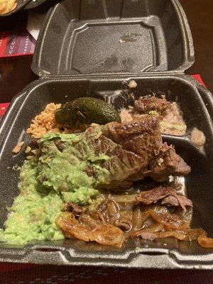 Carne Asada a la Tampiquena $19.95