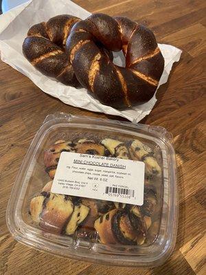 rugelach & pretzels