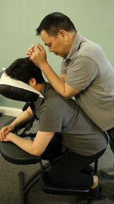 Chair massage