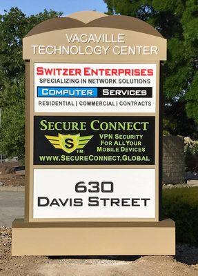 Switzer Enterprises has a new sign!