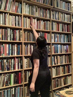 Bookshelves Full Of Poetry