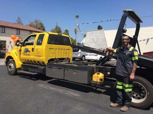 Austin from Ace Towing to the rescue